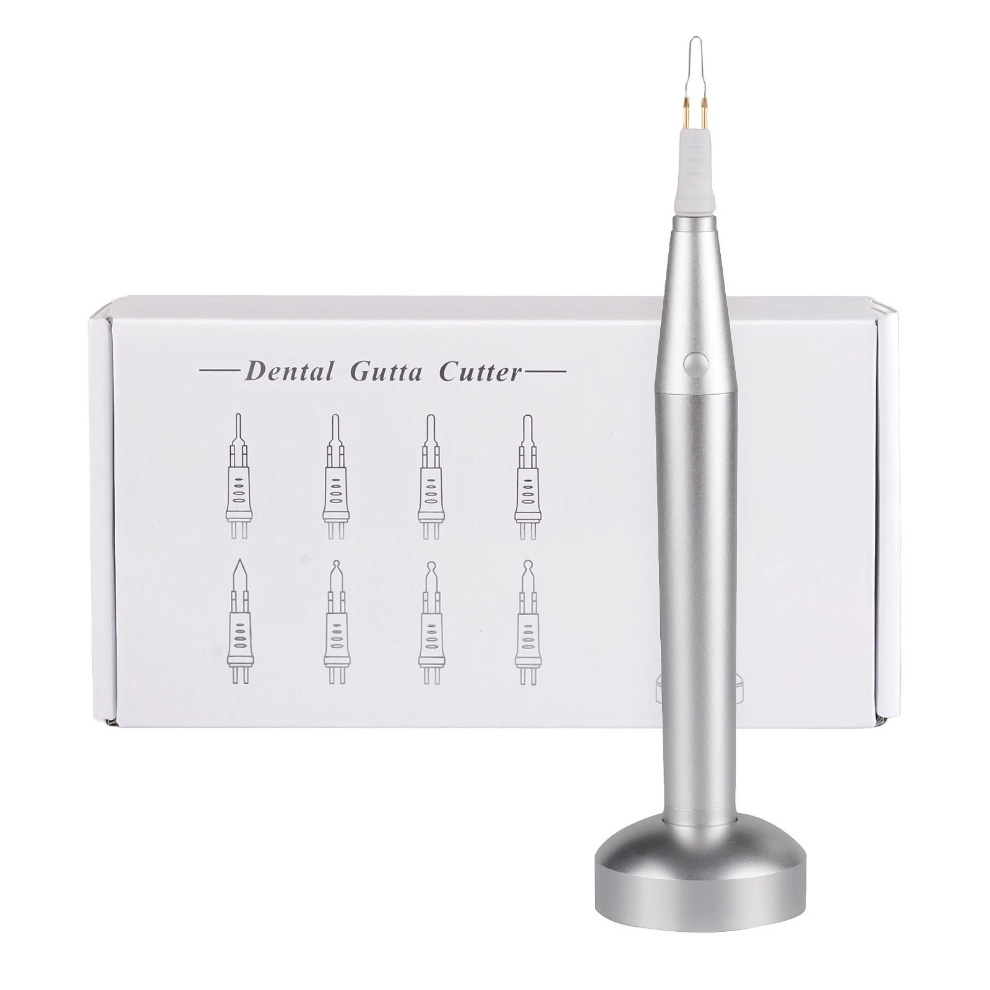 Dental Cordless Endodontic Gutta Percha Cutter with 8 Heating Tips